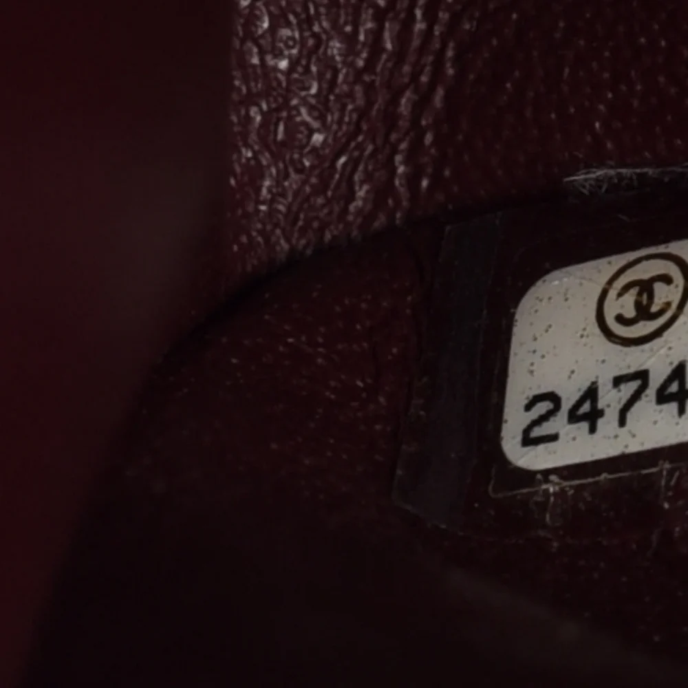 Chanel Black Caviar Medium Classic Duble Flap Bag Silver Chain - Picture 8 of 9